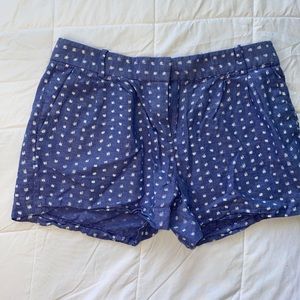 J. crew blue shorts, 6